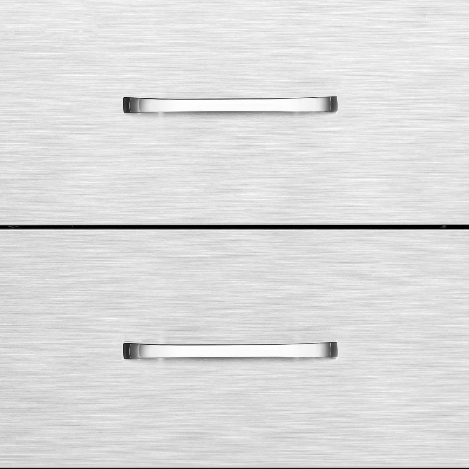 Triple-access Stainless Steel Bbq Kitchen Drawers For Outdoor Grill_voghion.com